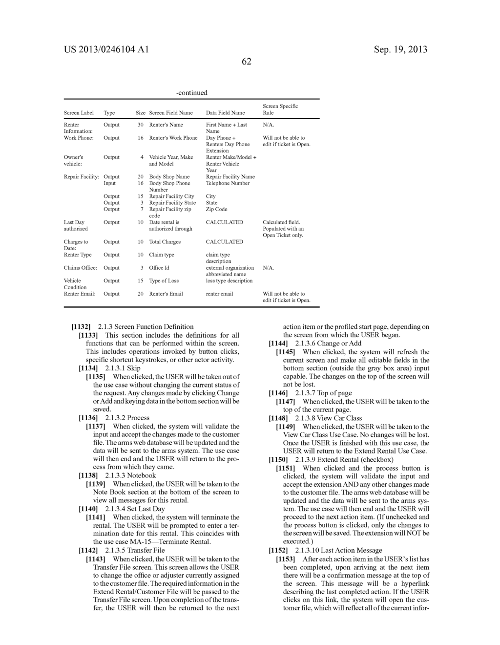 Extended Web Enabled Multi-Featured Business To Business Computer System     For Rental Vehicle Services - diagram, schematic, and image 295