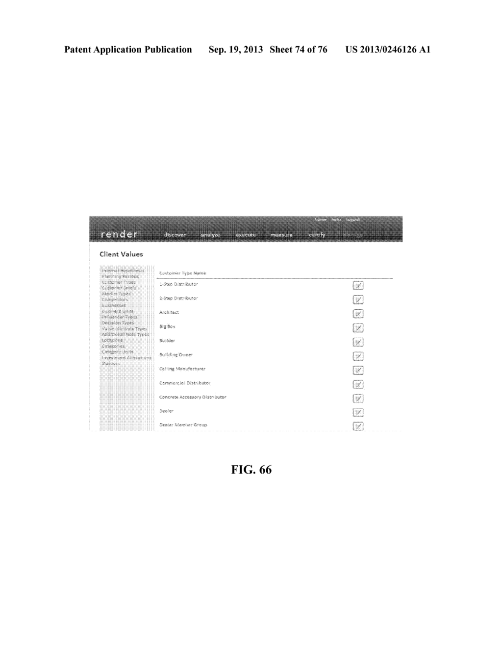 SYSTEM AND METHOD FOR CUSTOMER VALUE CREATION - diagram, schematic, and image 75