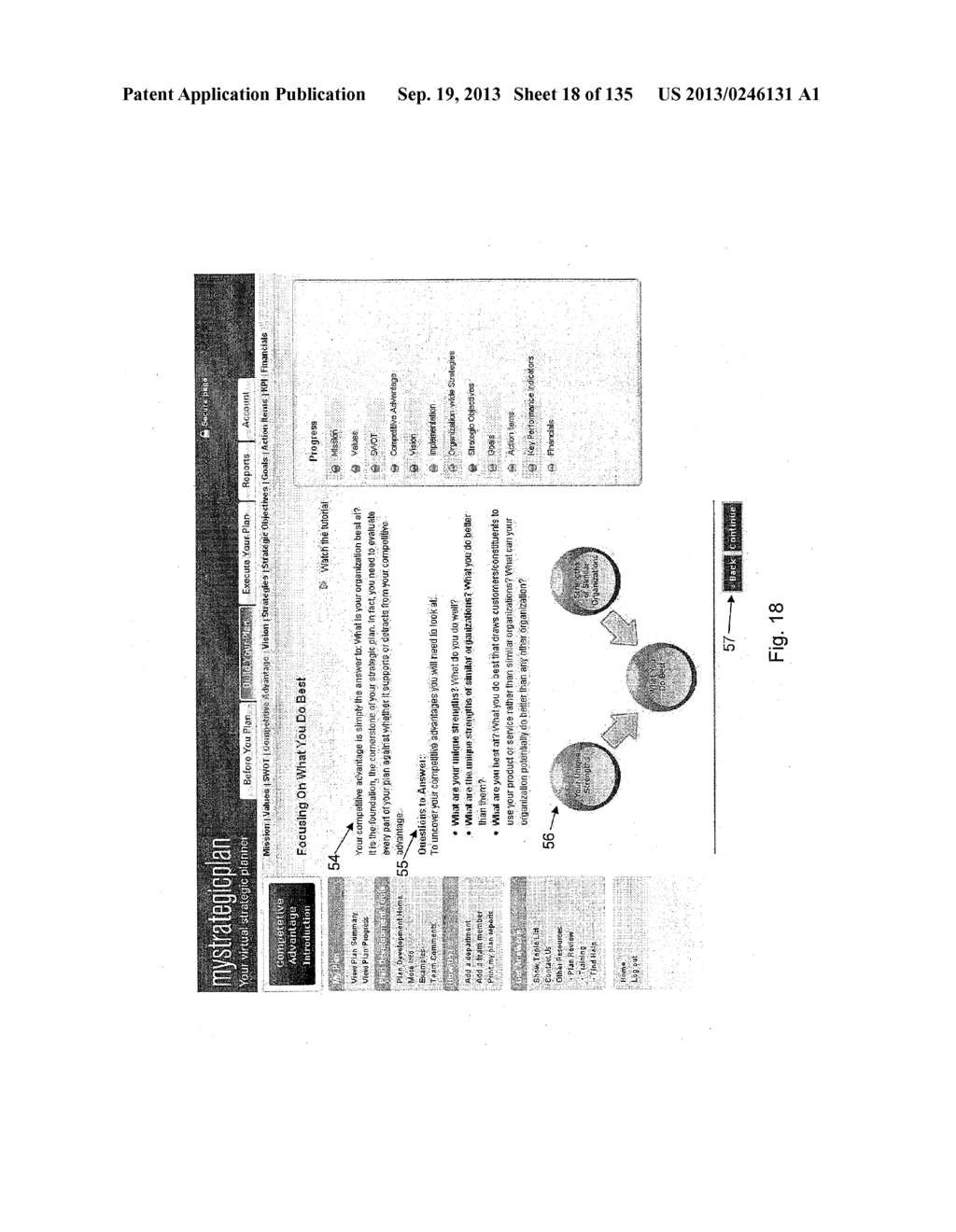 Automated Strategic Planning System And Method - diagram, schematic, and image 19