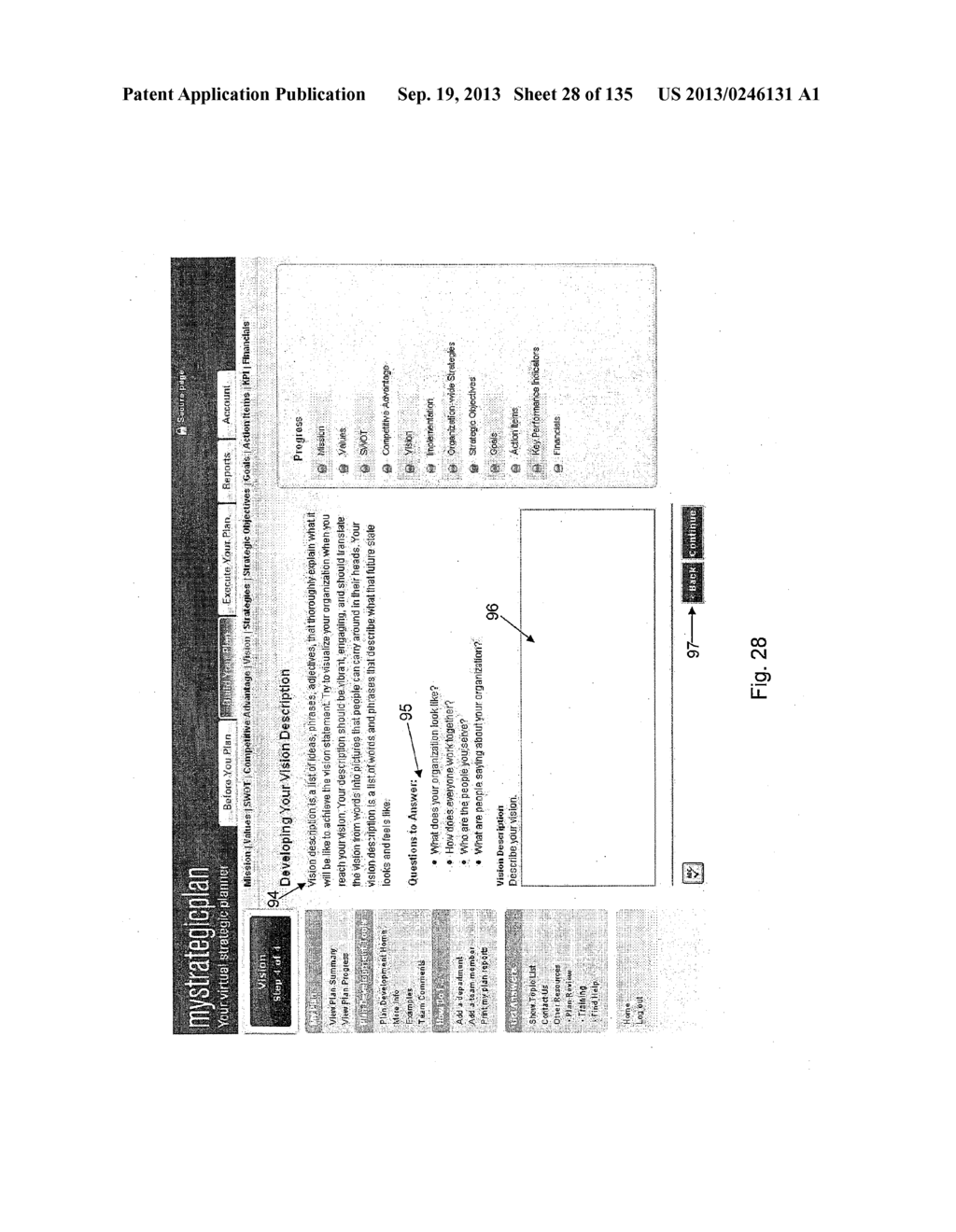 Automated Strategic Planning System And Method - diagram, schematic, and image 29