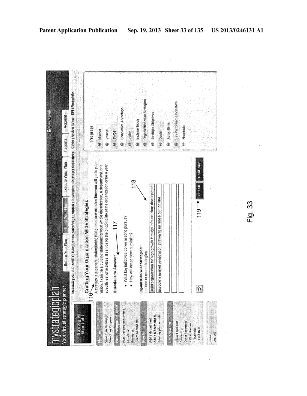 Automated Strategic Planning System And Method - diagram, schematic, and image 34