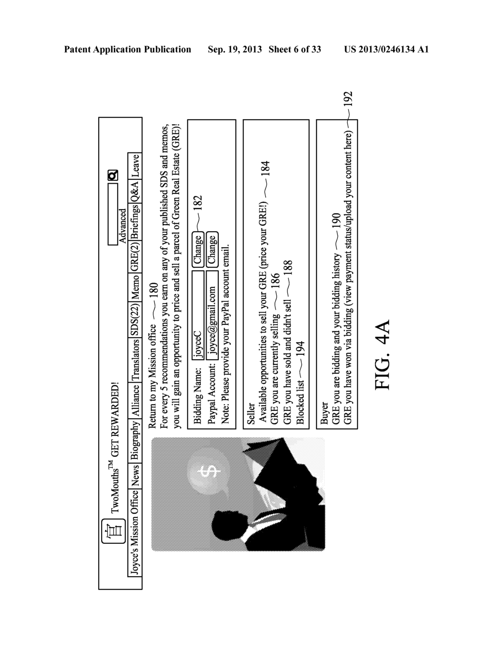 METHOD AND SYSTEM FOR INTEGRATION AMONG CONTENT PUBLICATION, ADVERTISEMENT     SERVICES AND REWARDS COLLECTION - diagram, schematic, and image 07