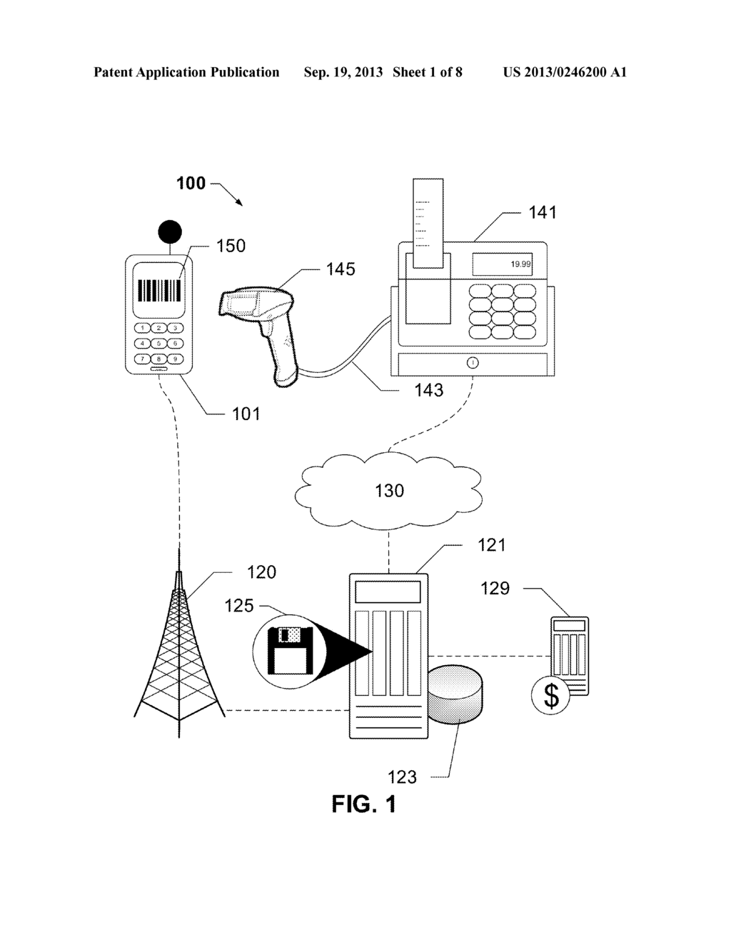 Mobile Payment Using Picture Messaging - diagram, schematic, and image 02