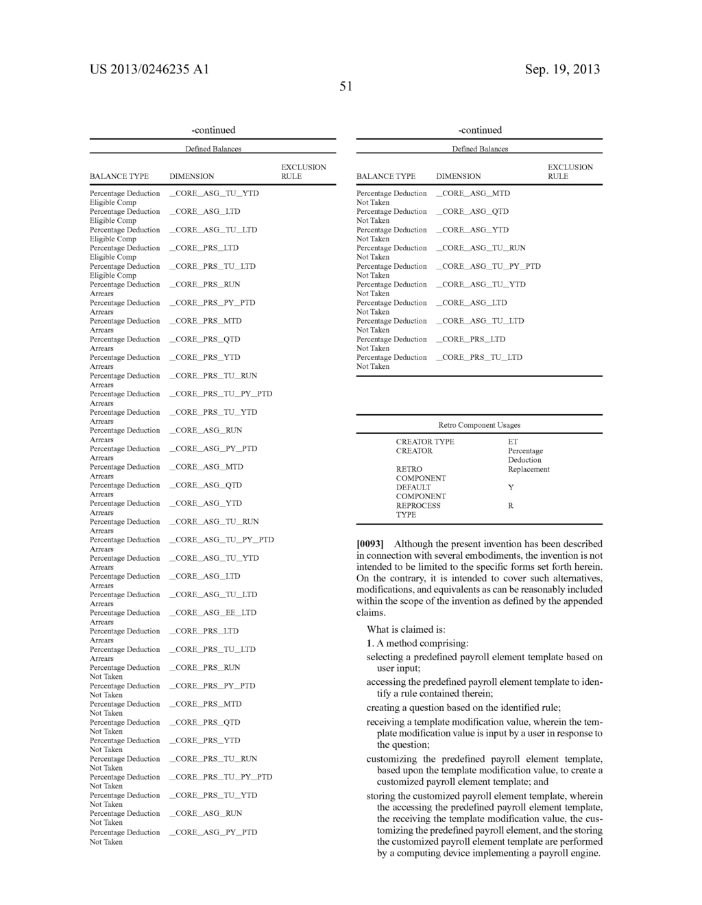 DATA-DRIVEN CUSTOMIZABLE PAYROLL ELEMENT TEMPLATE - diagram, schematic, and image 62