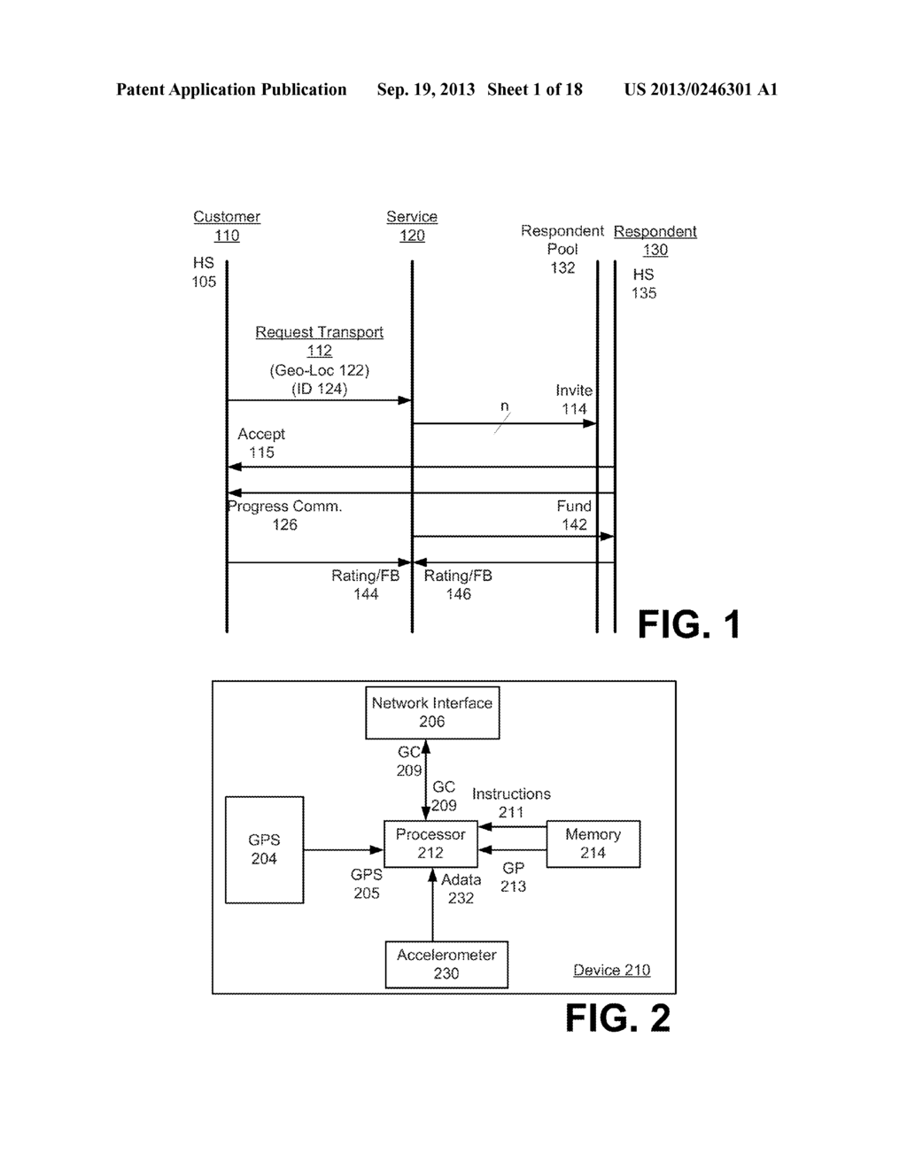 PROVIDING USER FEEDBACK FOR TRANSPORT SERVICES THROUGH USE OF MOBILE     DEVICES - diagram, schematic, and image 02