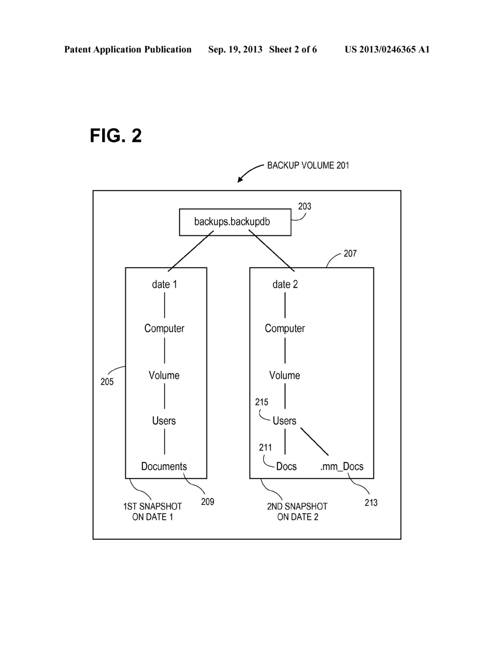 METHODS AND SYSTEMS FOR SEARCHING A BACKUP VOLUME - diagram, schematic, and image 03