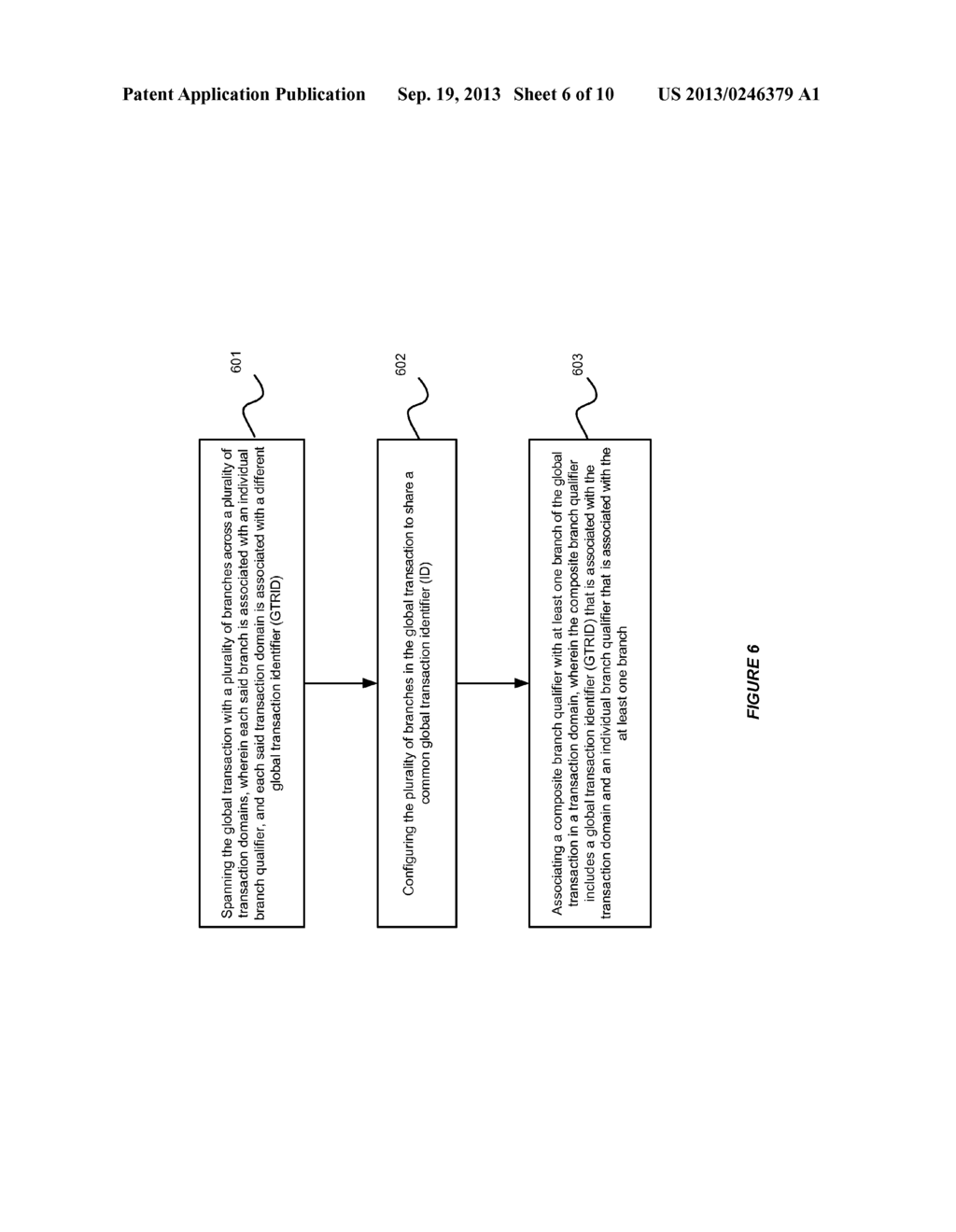 SYSTEM AND METHOD FOR SUPPORTING APPLICATION INTEROPERATION IN A     TRANSACTIONAL MIDDLEWARE ENVIRONMENT - diagram, schematic, and image 07