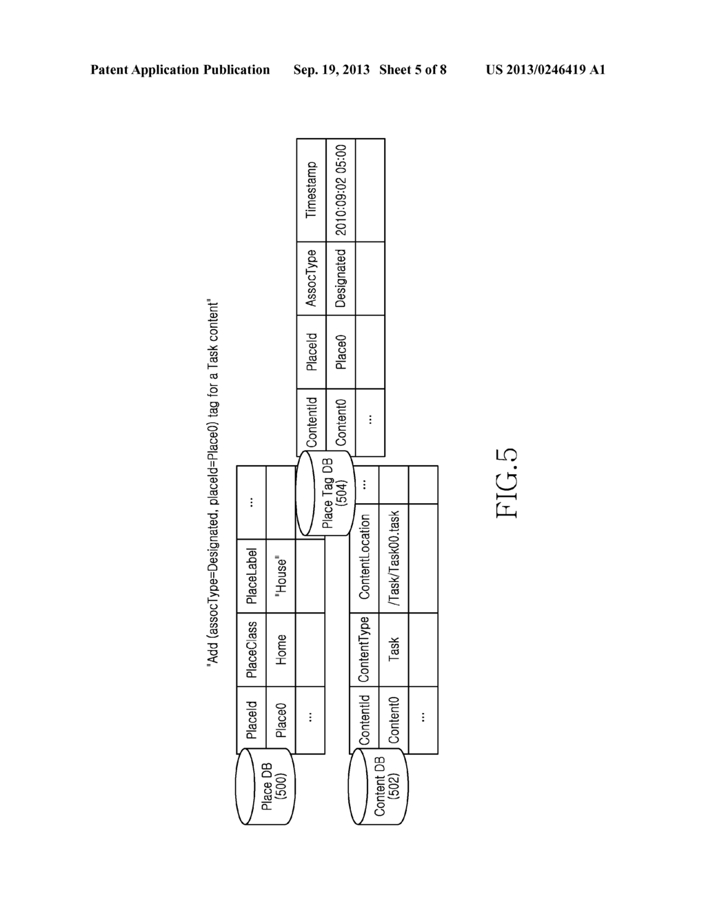 METHOD AND APPARATUS FOR TAGGING CONTENTS IN A PORTABLE ELECTRONIC DEVICE - diagram, schematic, and image 06