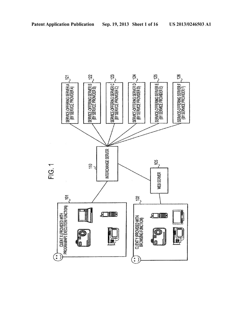 CLIENT DEVICE AND ASSOCIATED METHODOLOGY OF ACCESSING NETWORKED SERVICES - diagram, schematic, and image 02