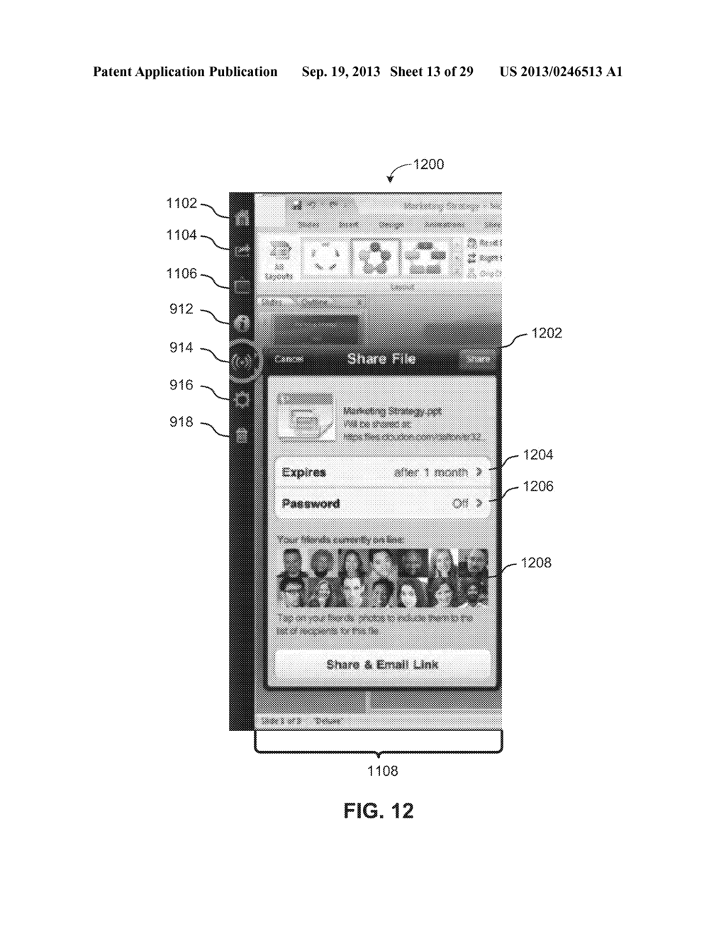 Systems and Methods for Object-Based Interaction with Cloud-Based     Applications - diagram, schematic, and image 14