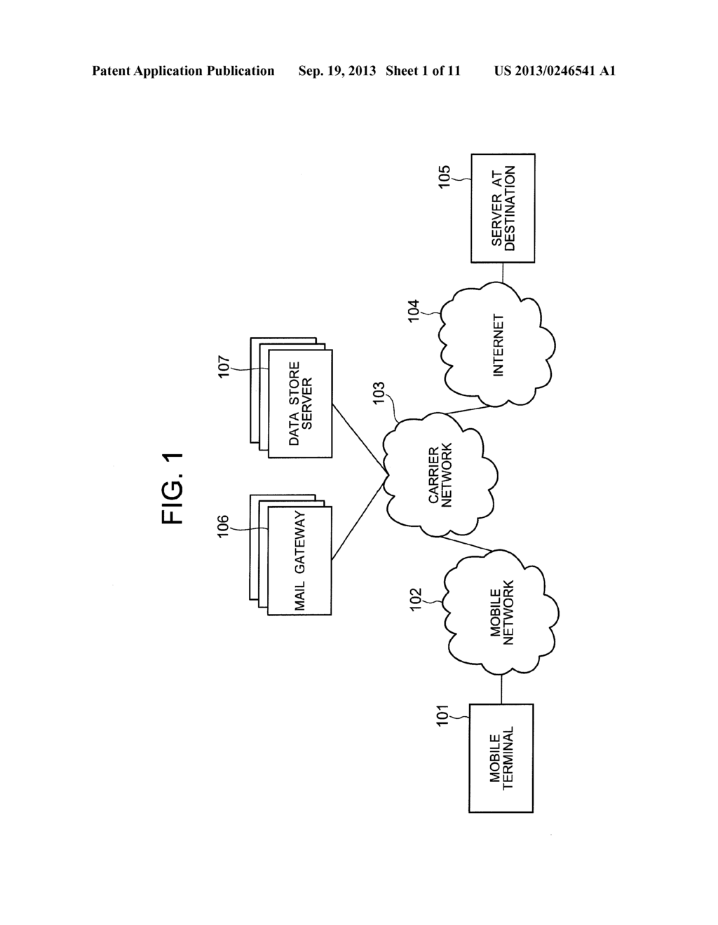 DATA STORING METHOD USED FOR DATA STORE SERVER IN MAILING SYSTEM - diagram, schematic, and image 02