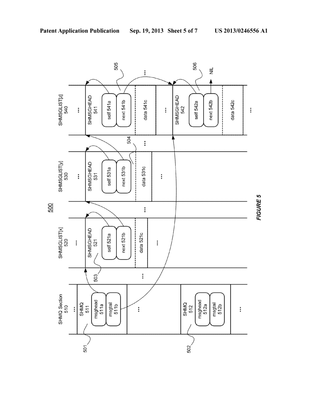 SYSTEM AND METHOD FOR SUPPORTING INTRA-NODE COMMUNICATION BASED ON A     SHARED MEMORY QUEUE - diagram, schematic, and image 06