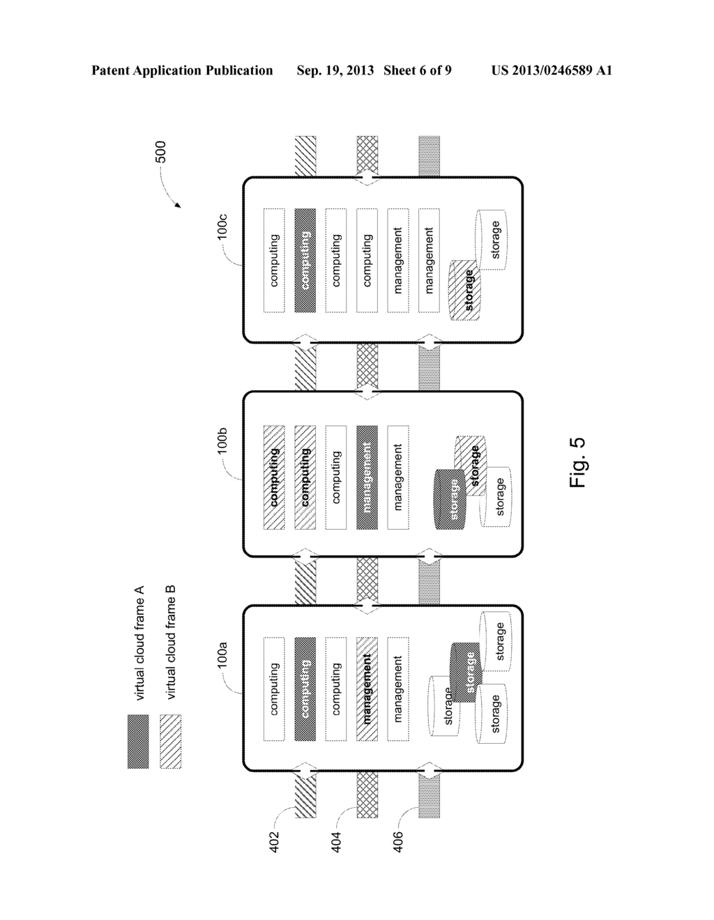 Method and System for a Cloud Frame Architecture - diagram, schematic, and image 07