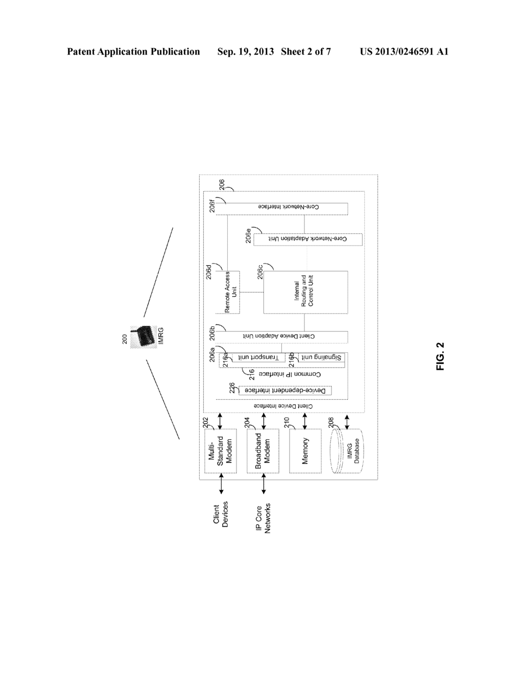 METHOD AND SYSTEM FOR GENERIC IP MULTIMEDIA RESIDENTIAL GATEWAYS - diagram, schematic, and image 03