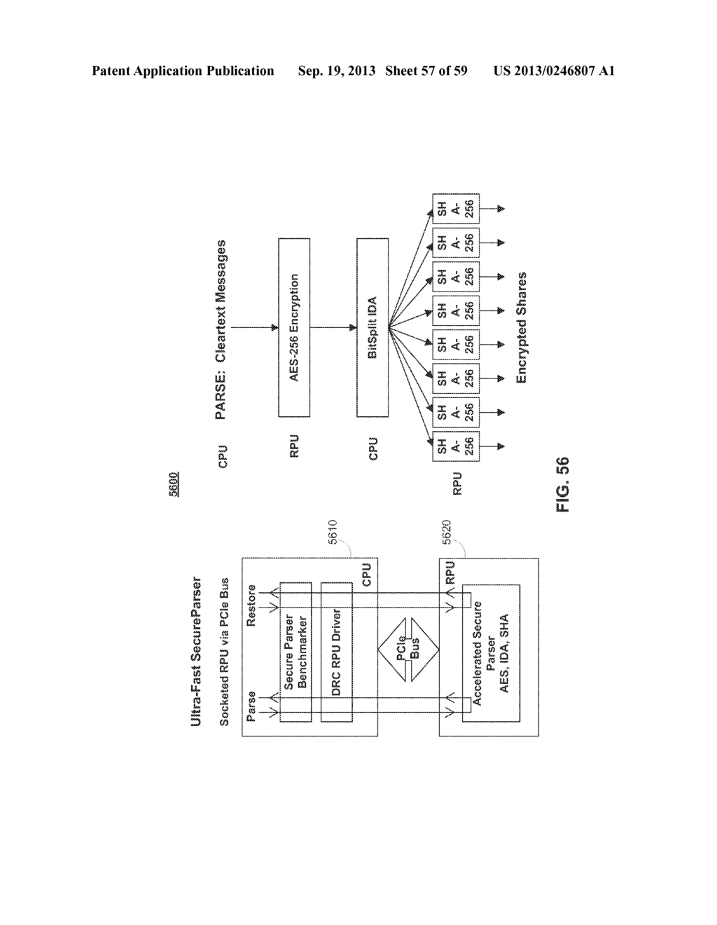 SYSTEMS AND METHODS FOR SECURING DATA IN MOTION - diagram, schematic, and image 58