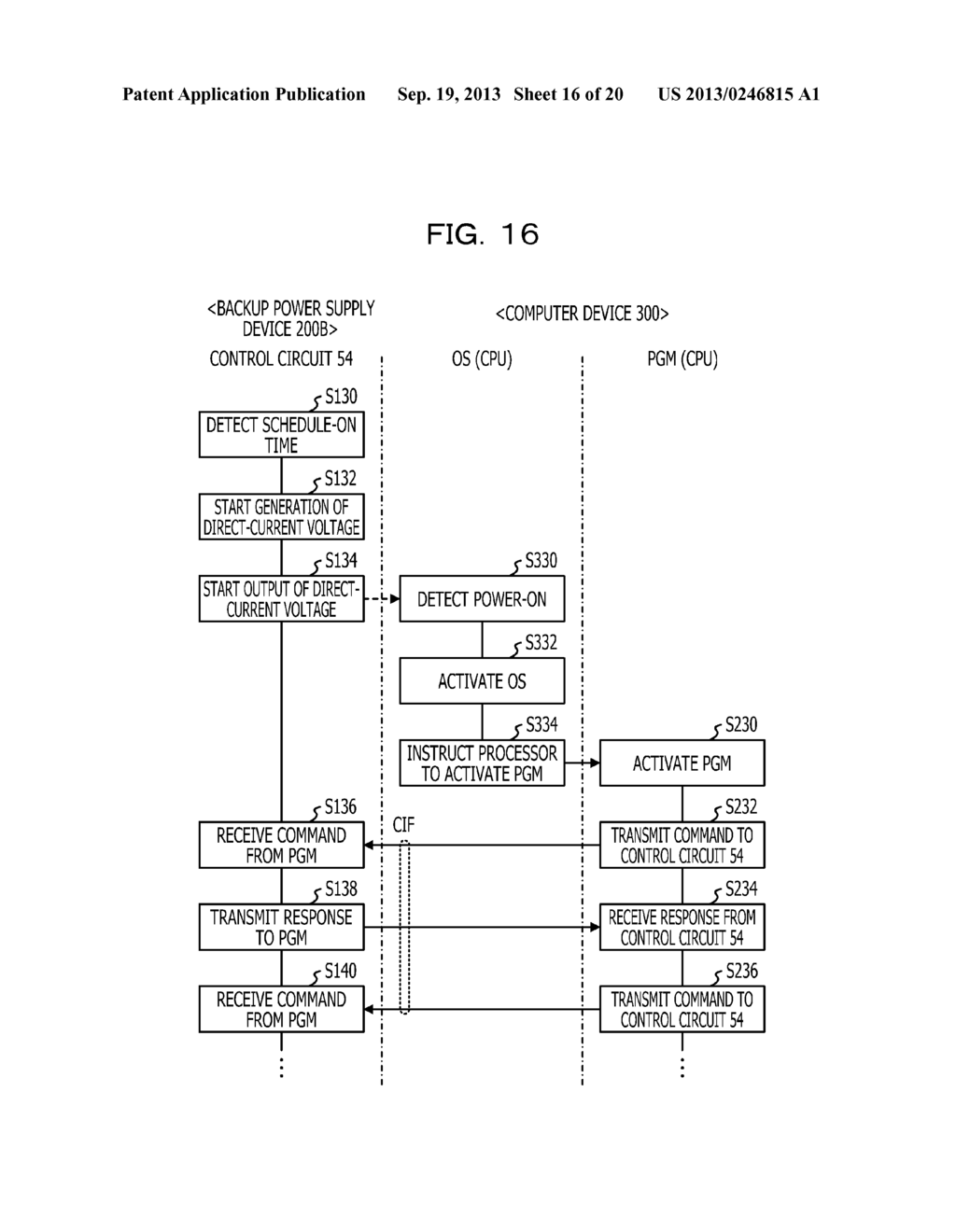 BACKUP POWER SUPPLY DEVICE, POWER SUPPLY SYSTEM, COMPUTER SYSTEM, METHOD     FOR CONTROLLING POWER SUPPLY OF COMPUTER SYSTEM, AND RECORDING MEDIUM - diagram, schematic, and image 17