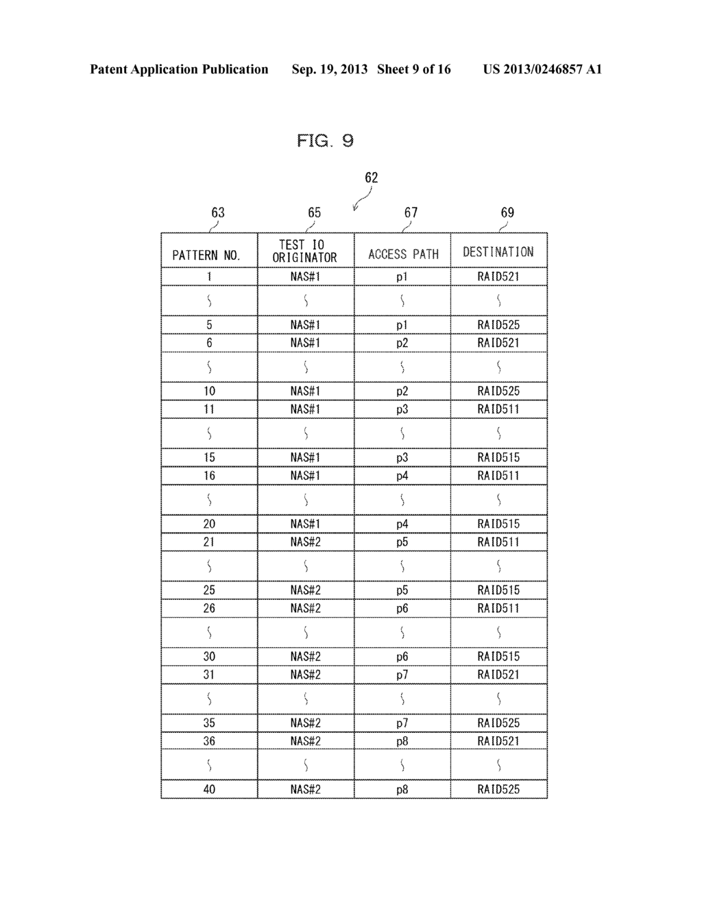 CONTROLLER, STORAGE APPARATUS, METHOD OF TESTING STORAGE APPARATUS, AND     TANGIBLE COMPUTER-READABLE STORAGE MEDIUM - diagram, schematic, and image 10