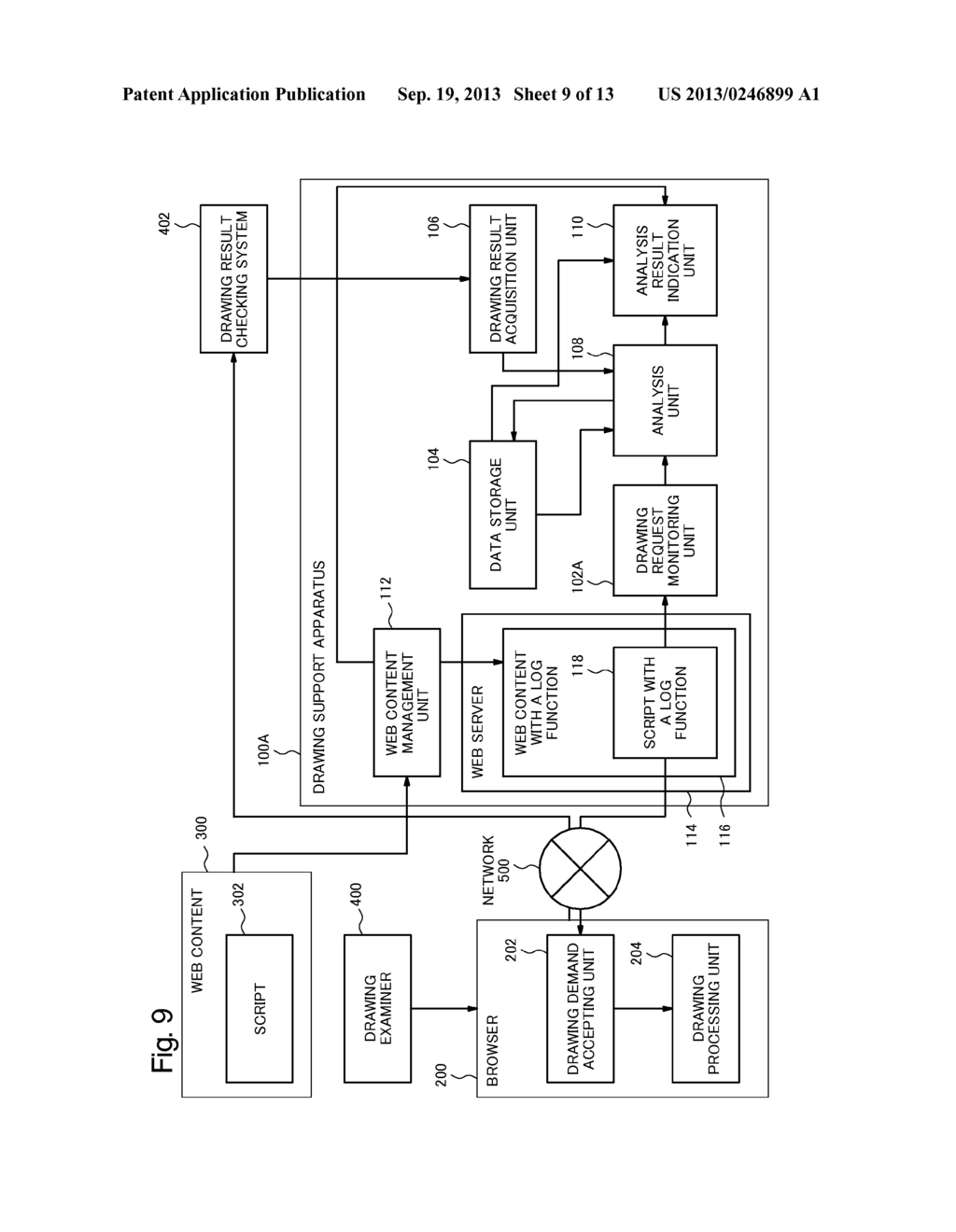 DRAWING SUPPORT APPARATUS, SUPPORTING METHOD AND DRAWING SUPPORT PROGRAM - diagram, schematic, and image 10