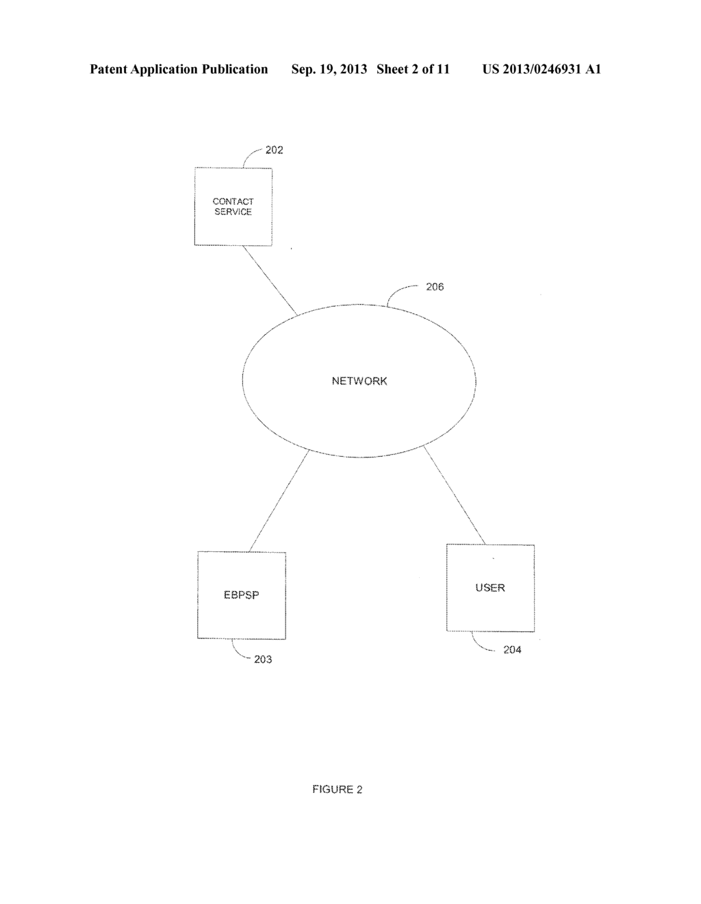 USER ASSOCIATION OF A COMPUTING APPLICATION WITH A CONTACT IN A CONTACT     LIST - diagram, schematic, and image 03