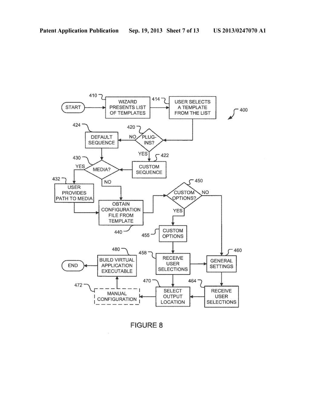 METHOD AND SYSTEM FOR VIRTUALIZATION OF SOFTWARE APPLICATIONS - diagram, schematic, and image 08