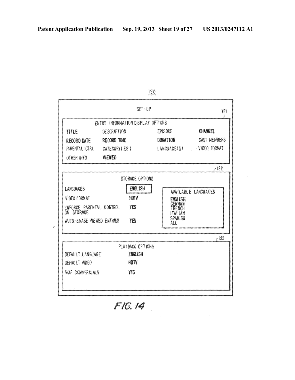 ELECTRONIC PROGRAM GUIDE WITH DIGITAL STORAGE - diagram, schematic, and image 20