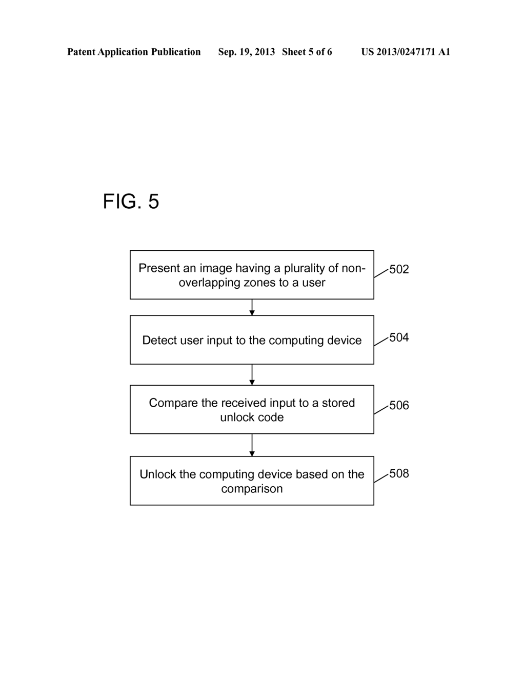 IMAGE-BASED UNLOCK FUNCTIONALITY ON A COMPUTING DEVICE - diagram, schematic, and image 06