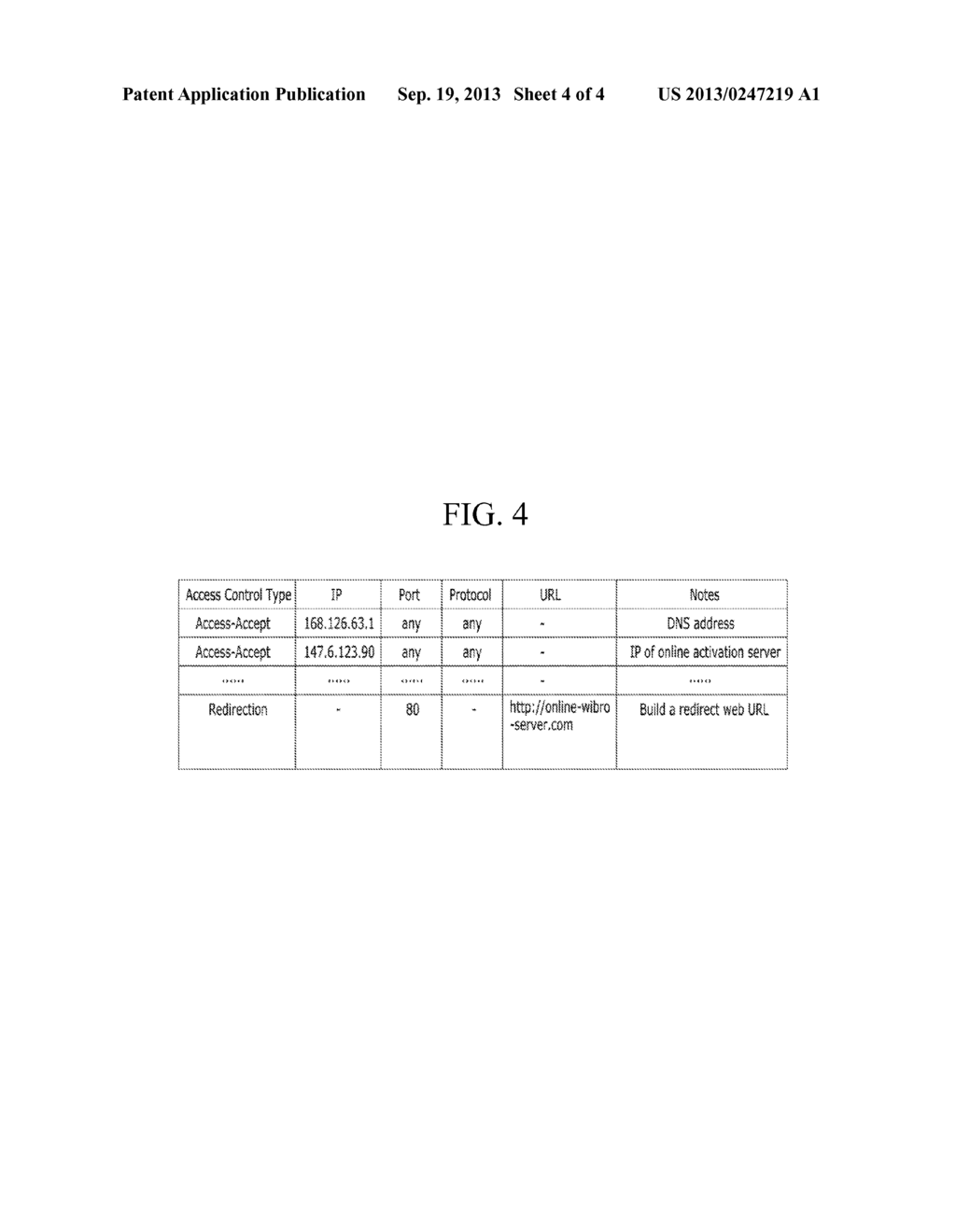 SYSTEM AND METHOD FOR ONLINE ACTIVATION OF WIRELESS INTERNET SERVICE - diagram, schematic, and image 05