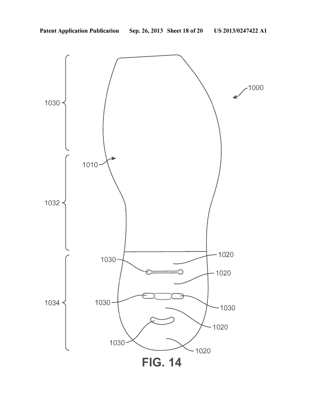 Article Of Footwear Having A Sole Structure With A Fluid-Filled Chamber - diagram, schematic, and image 19