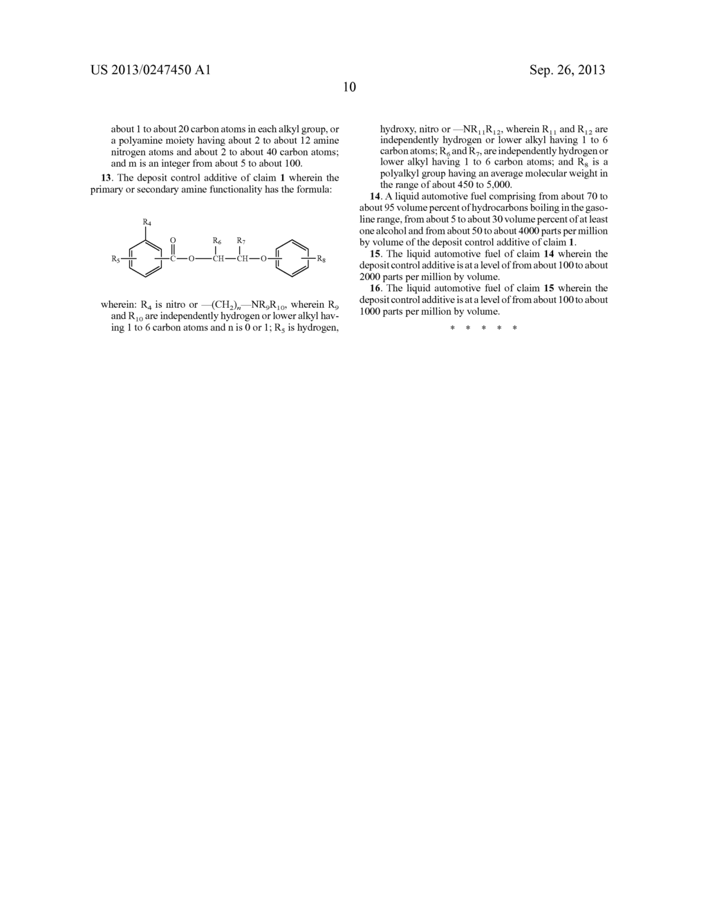 Gasoline Deposit Control Additive Compositions - diagram, schematic, and image 11