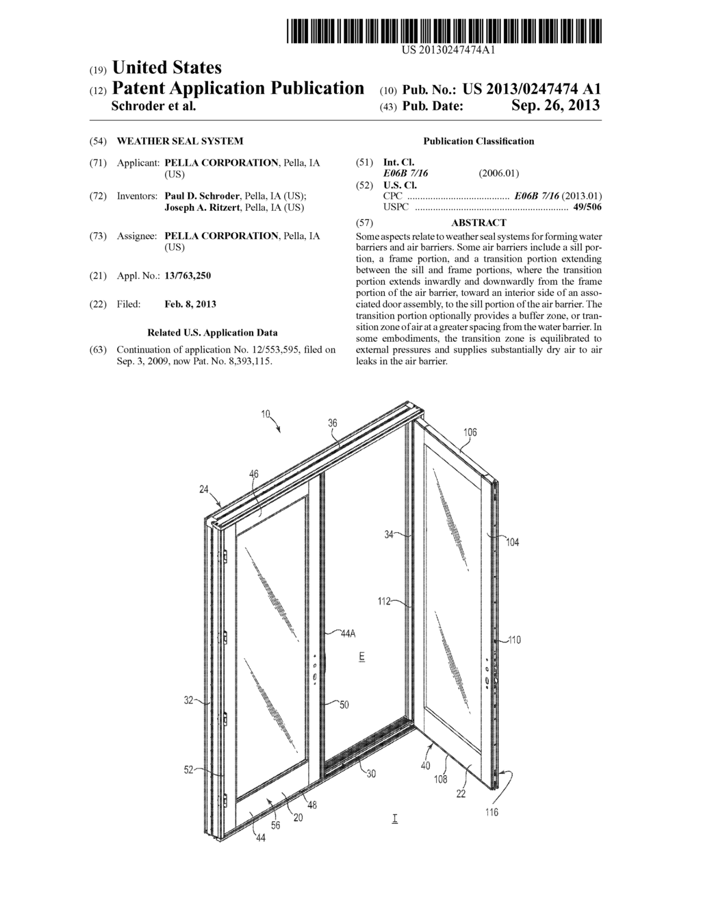 WEATHER SEAL SYSTEM - diagram, schematic, and image 01