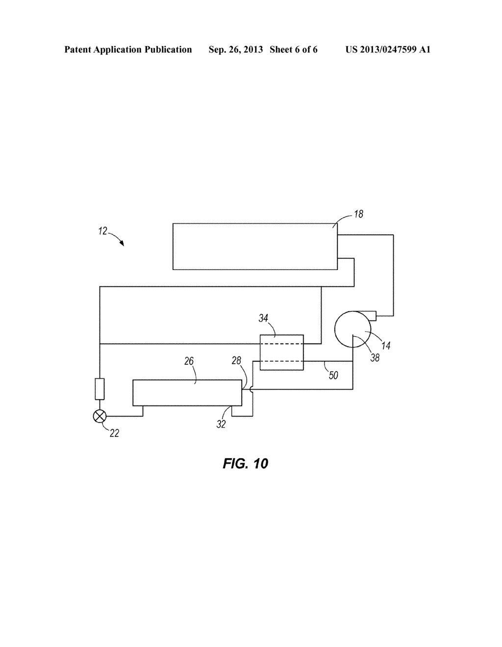 ELECTRONICS COOLING USING LUBRICANT RETURN FOR A SHELL-AND-TUBE STYLE     EVAPORATOR - diagram, schematic, and image 07