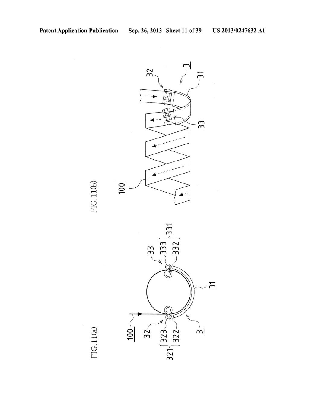 METHOD FOR PRODUCING SPIRAL PIPE - diagram, schematic, and image 12