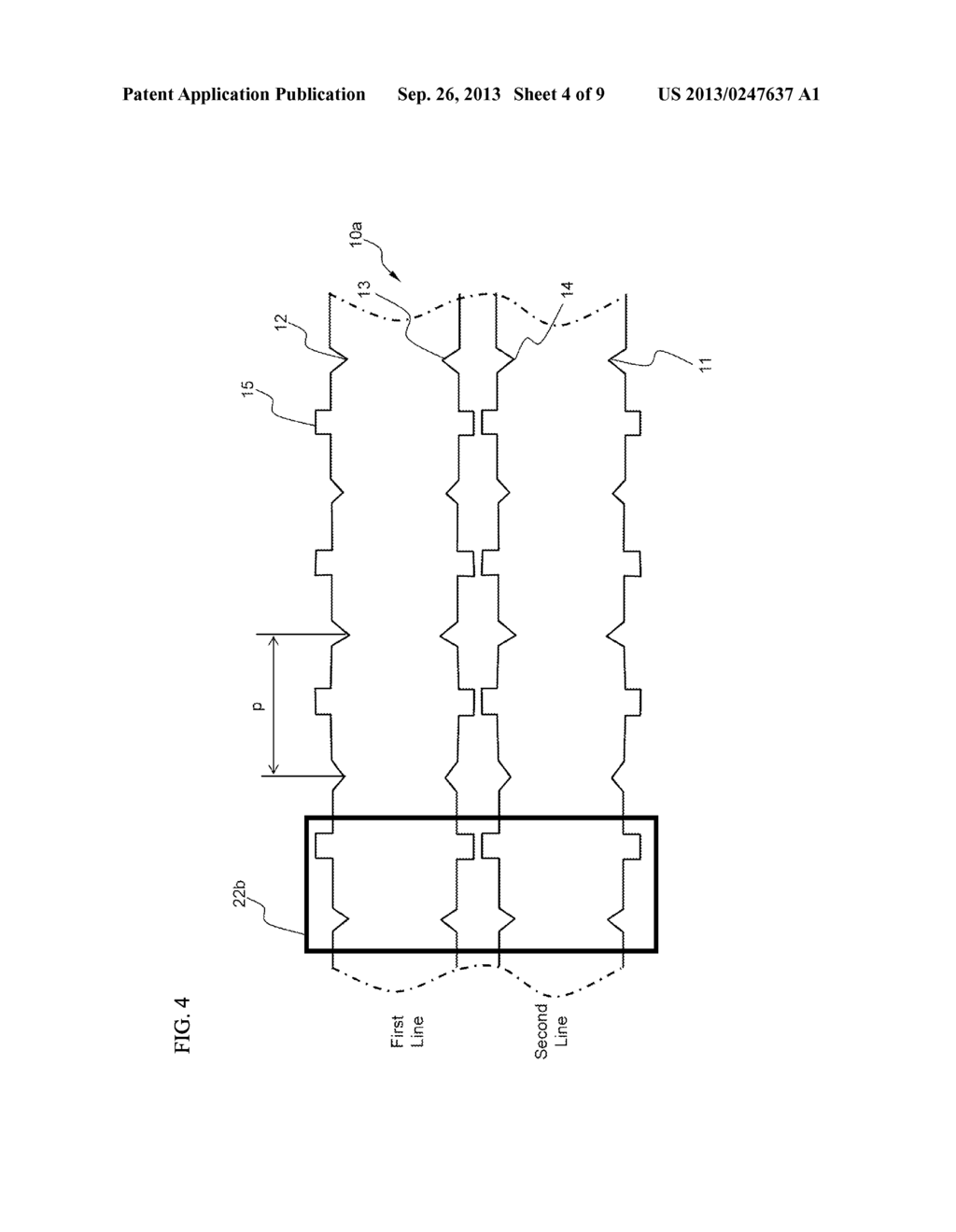 NOVEL DEVICE FOR NOTCHING AND SECONDARY BATTERY MANUFACTURED USING THE     SAME - diagram, schematic, and image 05