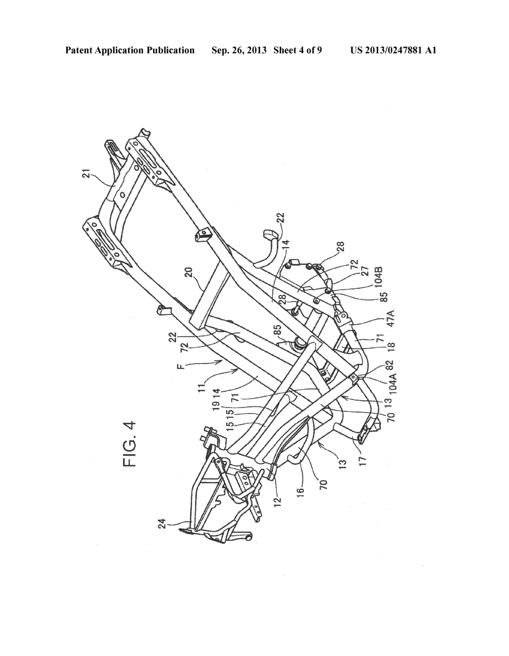 CANISTER ARRANGEMENT STRUCTURE FOR SADDLE-RIDE TYPE VEHICLE - diagram, schematic, and image 05