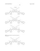 INERT SOLUTION-PROCESSABLE MOLECULAR CHROMOPHORES FOR ORGANIC ELECTRONIC     DEVICES diagram and image