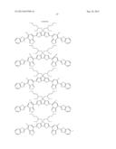 INERT SOLUTION-PROCESSABLE MOLECULAR CHROMOPHORES FOR ORGANIC ELECTRONIC     DEVICES diagram and image