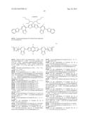 INERT SOLUTION-PROCESSABLE MOLECULAR CHROMOPHORES FOR ORGANIC ELECTRONIC     DEVICES diagram and image