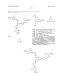 INERT SOLUTION-PROCESSABLE MOLECULAR CHROMOPHORES FOR ORGANIC ELECTRONIC     DEVICES diagram and image