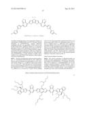 INERT SOLUTION-PROCESSABLE MOLECULAR CHROMOPHORES FOR ORGANIC ELECTRONIC     DEVICES diagram and image