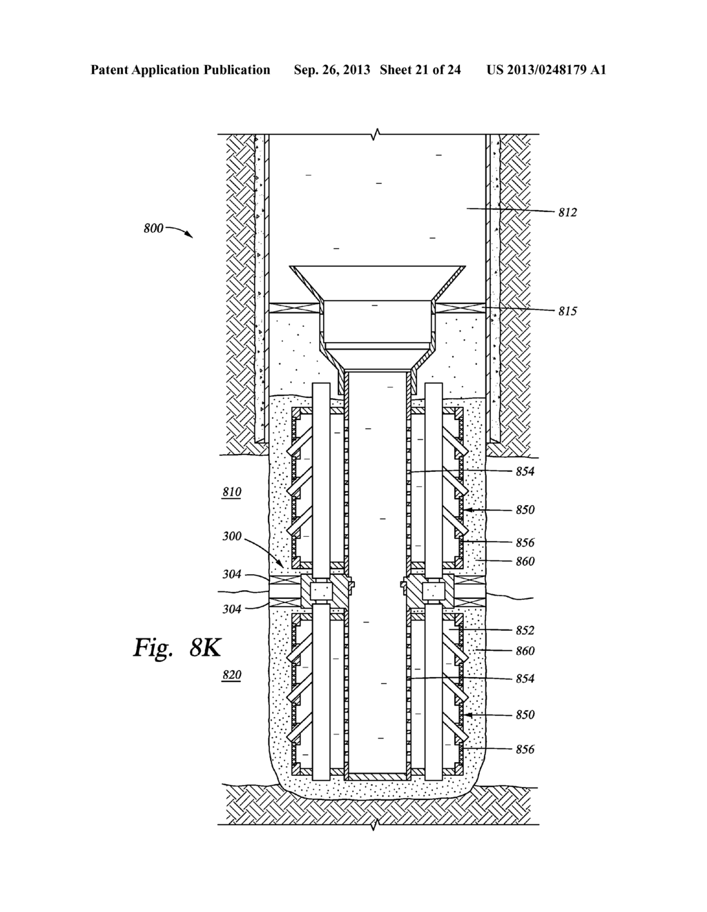 Packer For Alternate Flow Channel Gravel Packing and Method For Completing     A Wellbore - diagram, schematic, and image 22