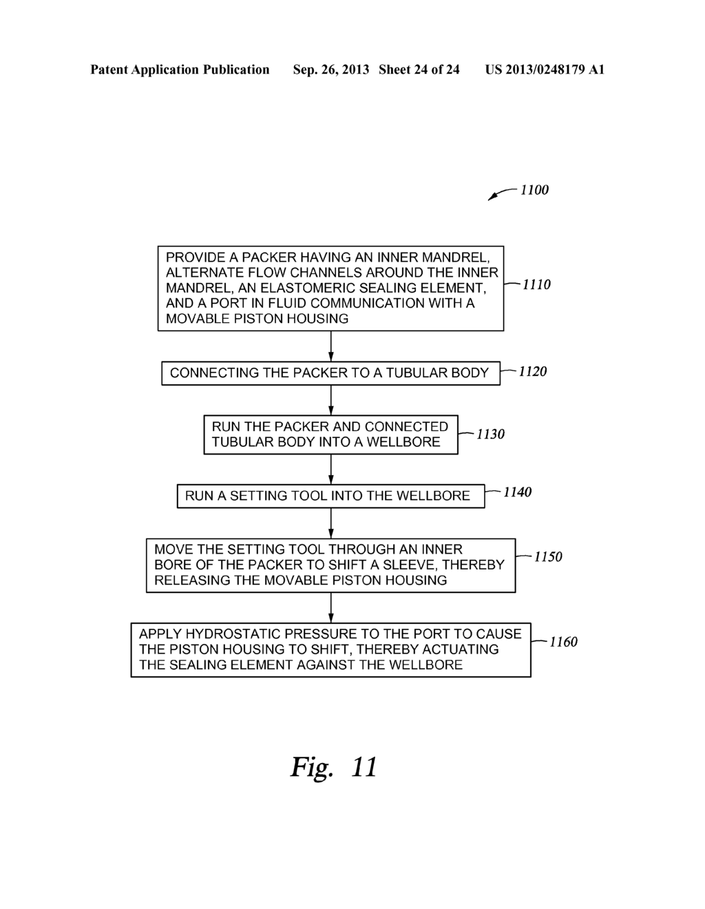 Packer For Alternate Flow Channel Gravel Packing and Method For Completing     A Wellbore - diagram, schematic, and image 25