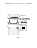 Laser Ablation Technique for Electrical Contact to Buried Electrically     Conducting Layers in Diamond diagram and image