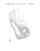 HARD FACING CONFIGURATION FOR A DRILLING TOOL diagram and image