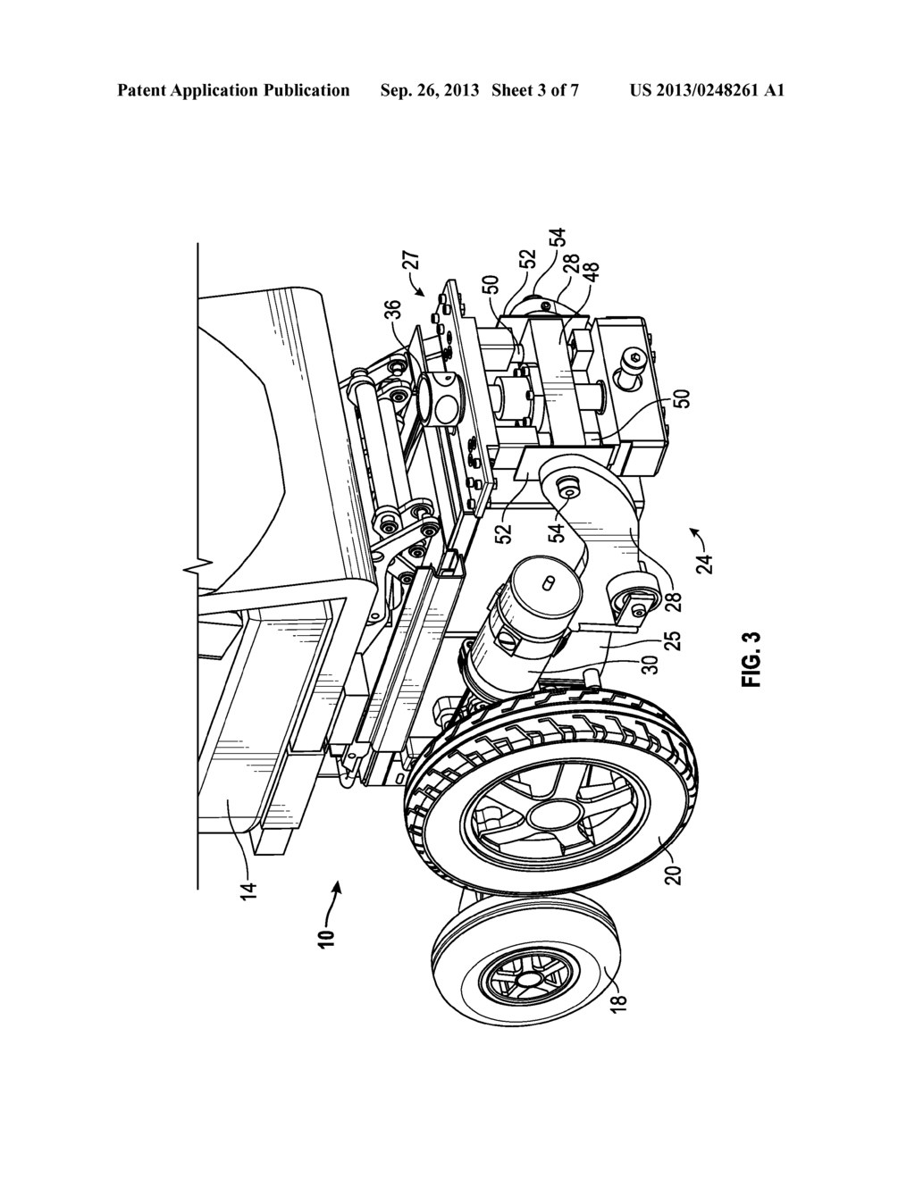 POWERED WHEELCHAIR WITH ARTICULATING DRIVE WHEELS - diagram, schematic, and image 04