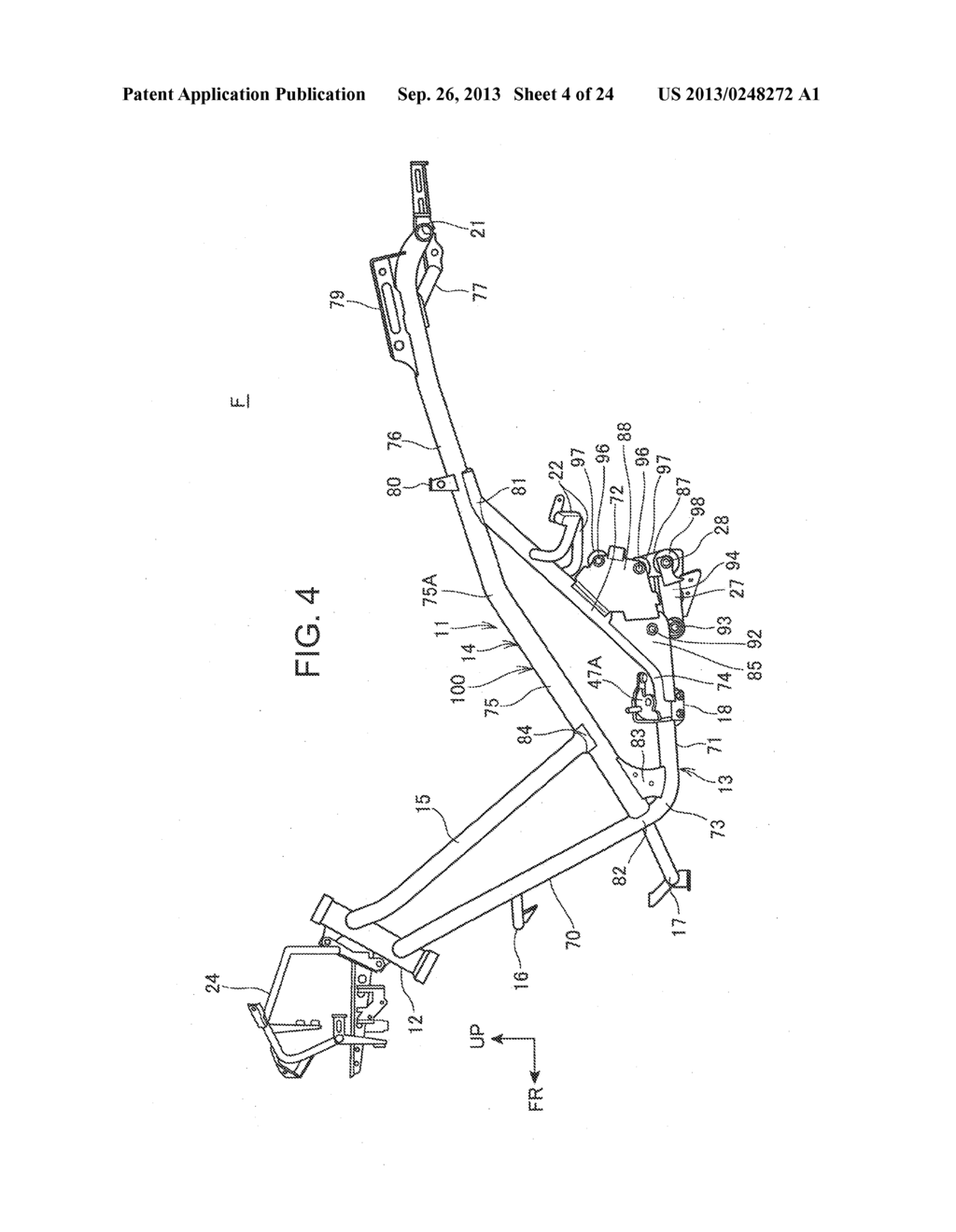 RADIATOR EXHAUST STRUCTURE FOR SADDLE TYPE VEHICLE - diagram, schematic, and image 05