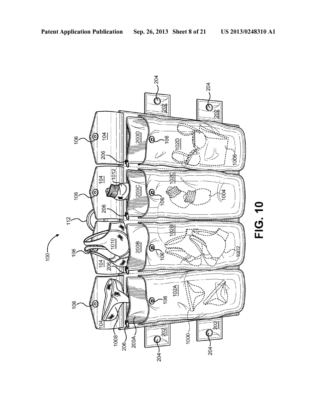 GARMENT HOLDER AND HAMPER TRAVELER - diagram, schematic, and image 09