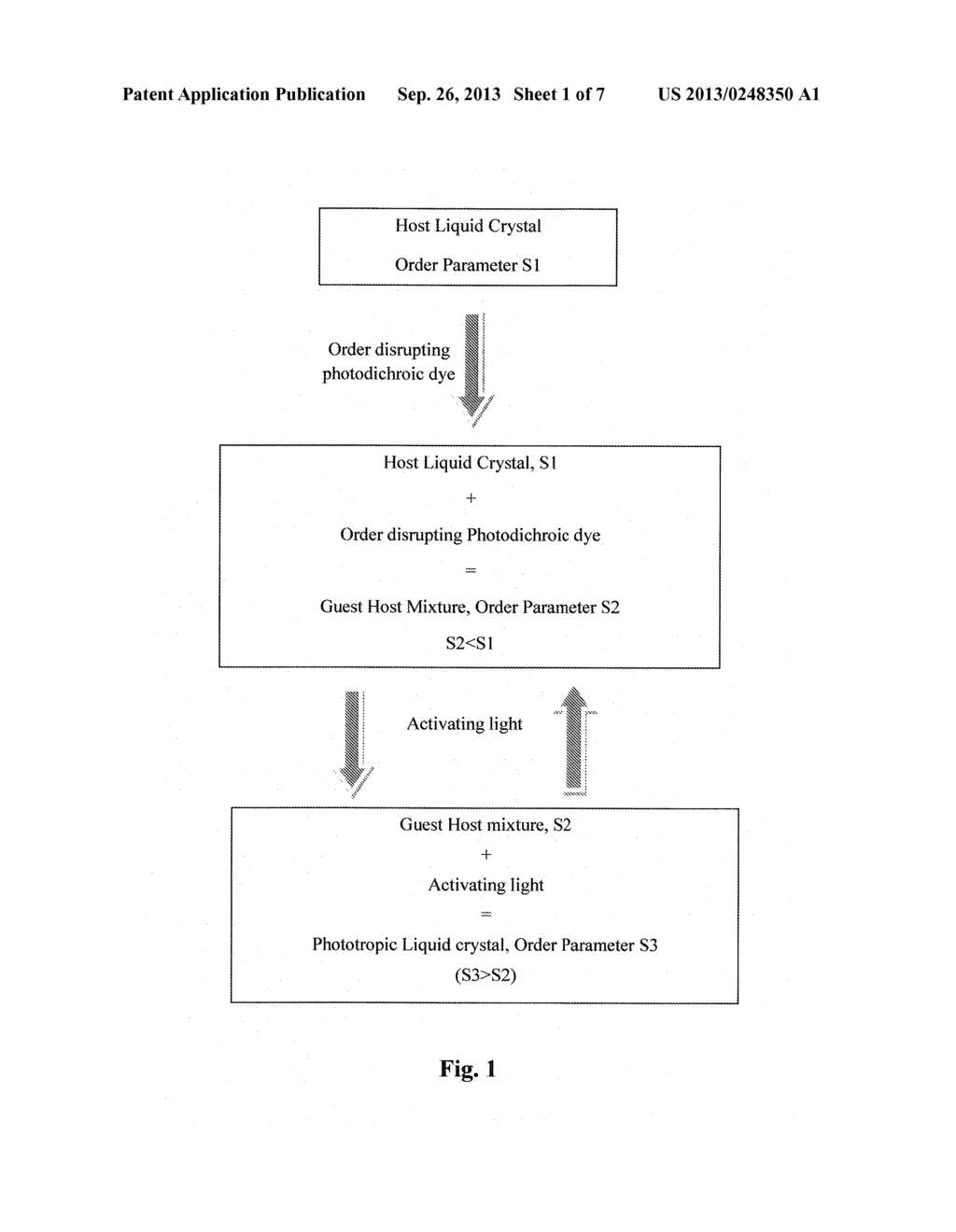 PHOTOTROPIC LIQUID CRYSTAL MATERIAL AND PROCESSES - diagram, schematic, and image 02