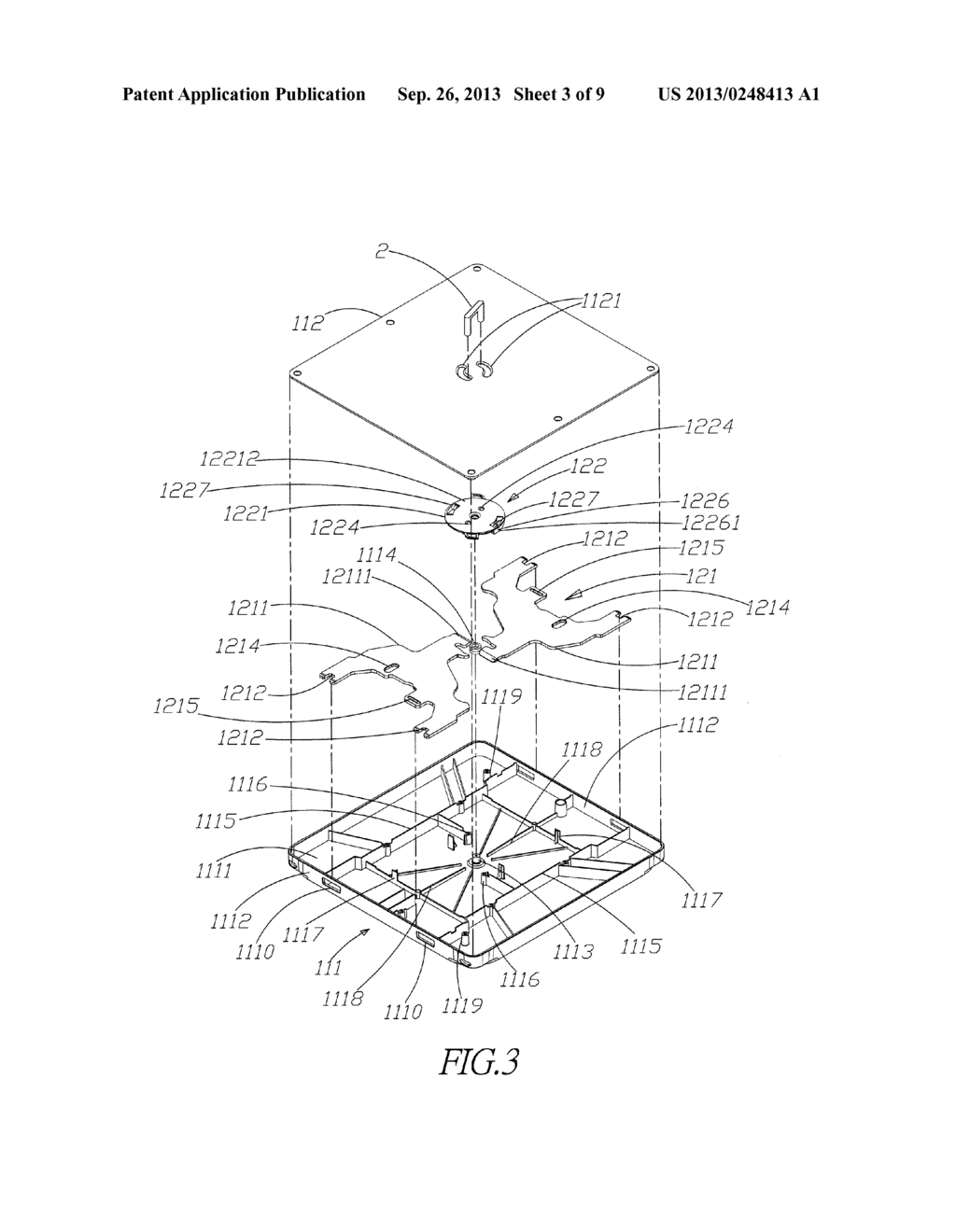 CONTAINER FOR STORING SEMICONDUCTOR DEVICE - diagram, schematic, and image 04