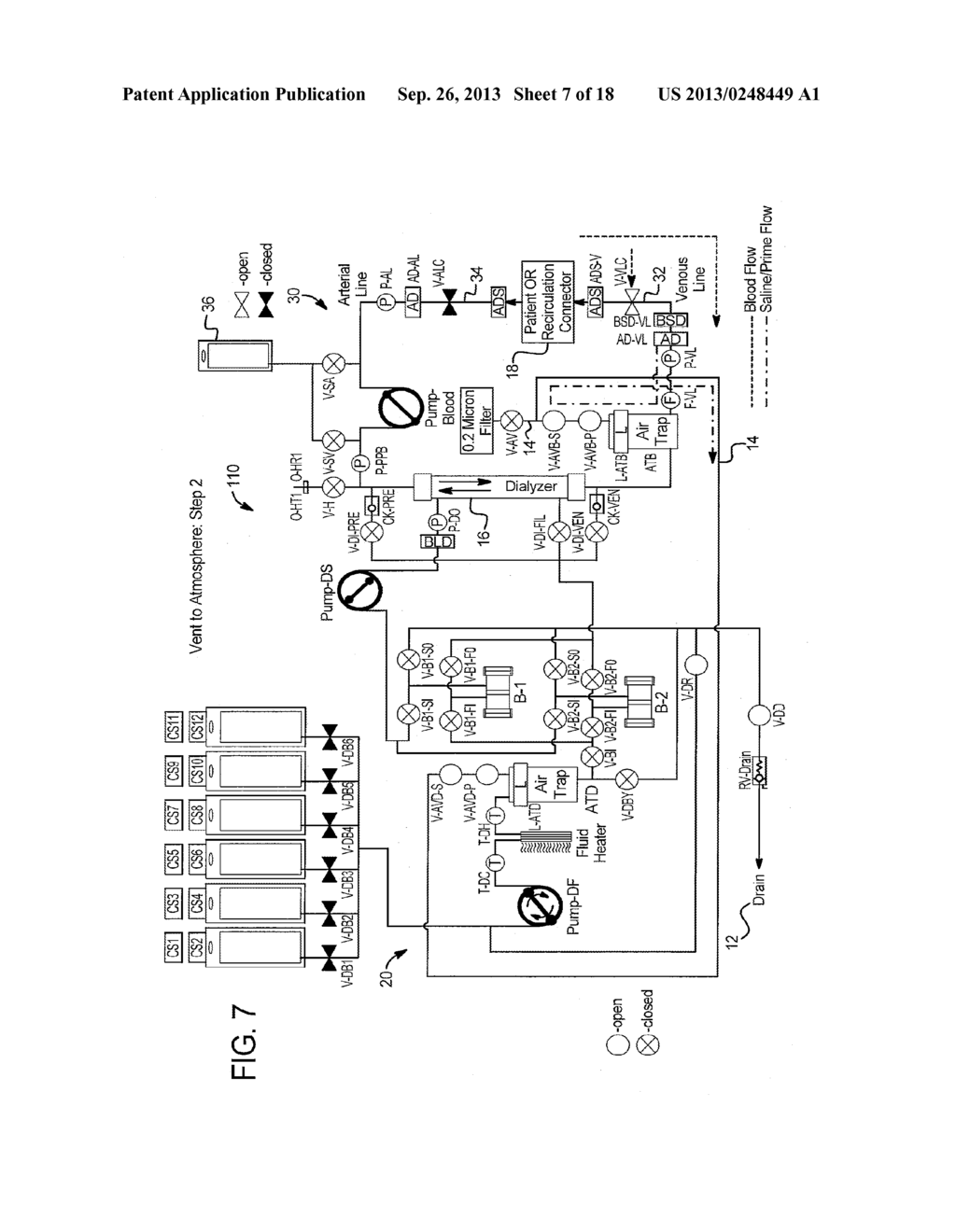 FLUID AND AIR HANDLING IN BLOOD AND DIALYSIS CIRCUITS - diagram, schematic, and image 08