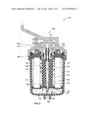 FILTER ASSEMBLY WITH WATER EVACUATION AND METHODS diagram and image